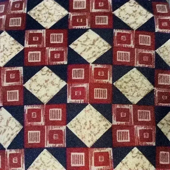 Oscar de la Renta 100% silk tie - Picture 6 of 6